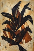 Maíz planta cósmica (ocre)