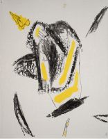 18.-La-mascara-del-Mundo-2019-graphite-and-caseine-wax-tempera-on-linen-cm.140x110