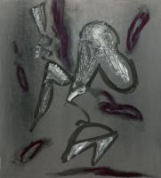 22.-Yesterday-of-Tomorrow.-2022.-Grafito-temple-de-huevo-barras-de-oleo.-100-x-90-cm