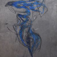 35.-GIGANTA-2025.-Grafito-temple-de-huevo-y-barras-de-oleo-sobre-lino.-300-x-250-cm