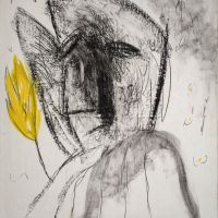 8.-The-Candidate-2019-graphite-and-caseine-wax-tempera-on-linen-cm.-180x150