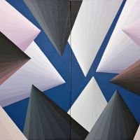 Nocturno: paisaje volcánico