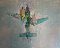Avión con código