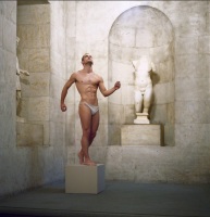 Dancer on the Main Staircase