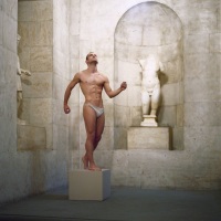 Dancer on the Main Staircase