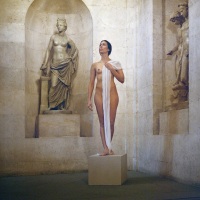 Ballerina on the Main Staircase